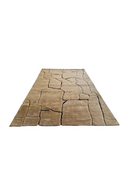 Tapis en Mélange de Laine Brun | Richmond Interiors Bhawan | OROA.fr