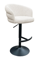 Tabouret De Bar Pivotant Incurvé | Richmond Interiors Nikki | OROA.fr