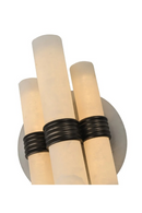 Applique murale cylindrique en albâtre | Richmond Interiors Zara | OROA.fr