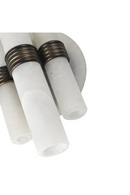 Applique murale cylindrique en albâtre | Richmond Interiors Zara | OROA.fr