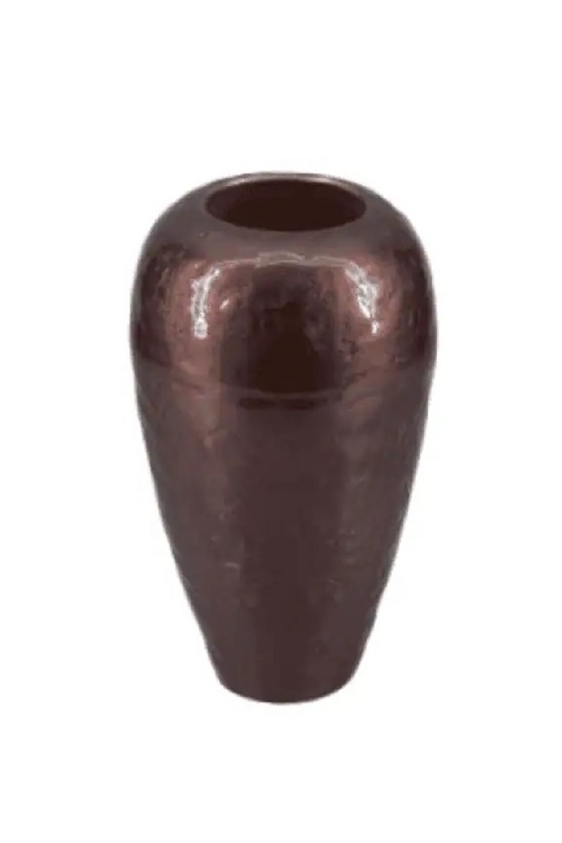Vase en Aluminium Brun Foncé | Richmond Interiors Jillisa