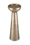 Bougeoir en Aluminium Beige | Richmond Interiors Juana | OROA.fr