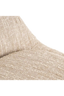 Fauteuil Lounge Beige A Assise Arrondie | Richmond Interiors Arlanda | OROA.fr