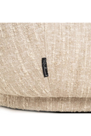 Fauteuil Lounge Beige A Assise Arrondie | Richmond Interiors Arlanda | OROA.fr