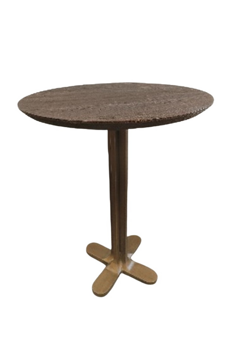 Table de Bar en Bois de Manguier Brun | Richmond Interiors Revelin | OROA.fr