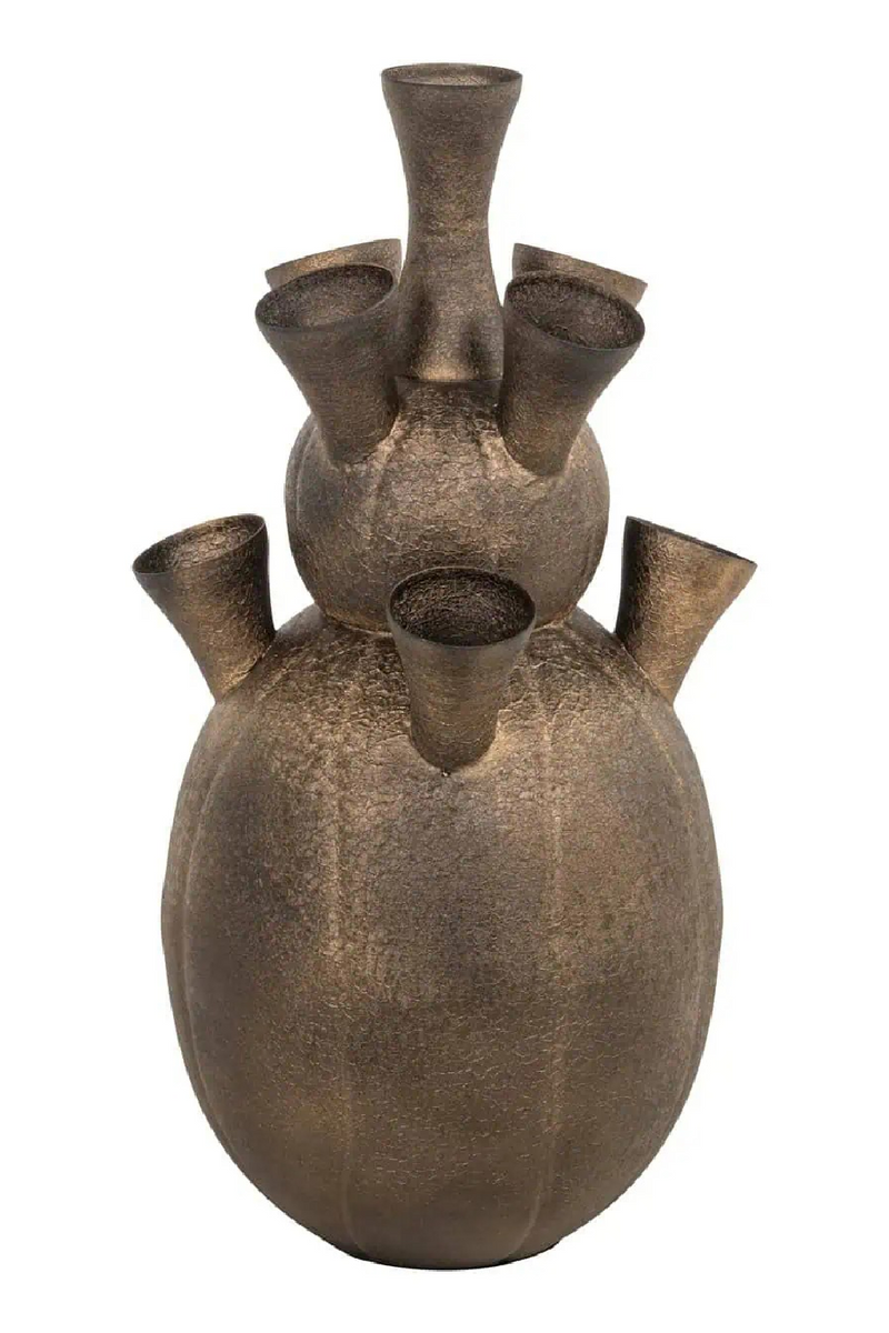 Vase En Laiton Antique | Richmond Interiors Maleen | OROA.fr