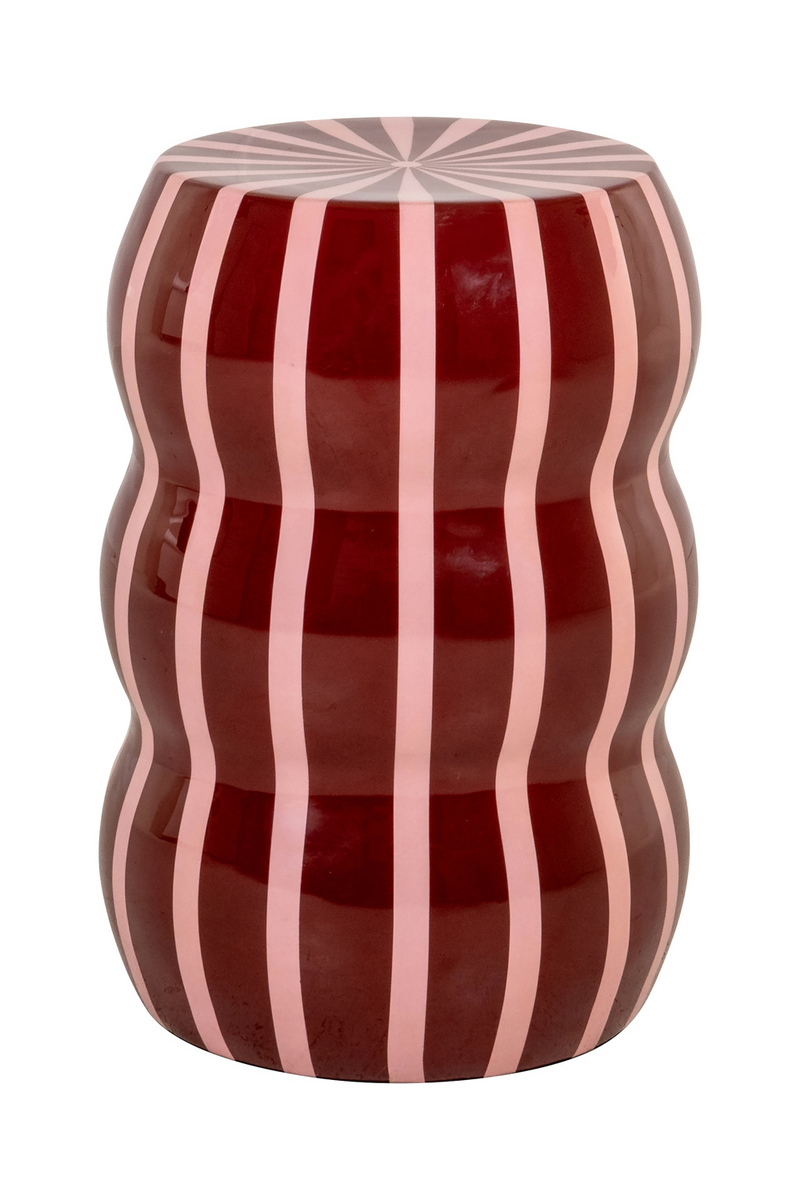 Table d’Appoint en Fer à Rayures | Richmond Interiors Boyd | OROA.fr