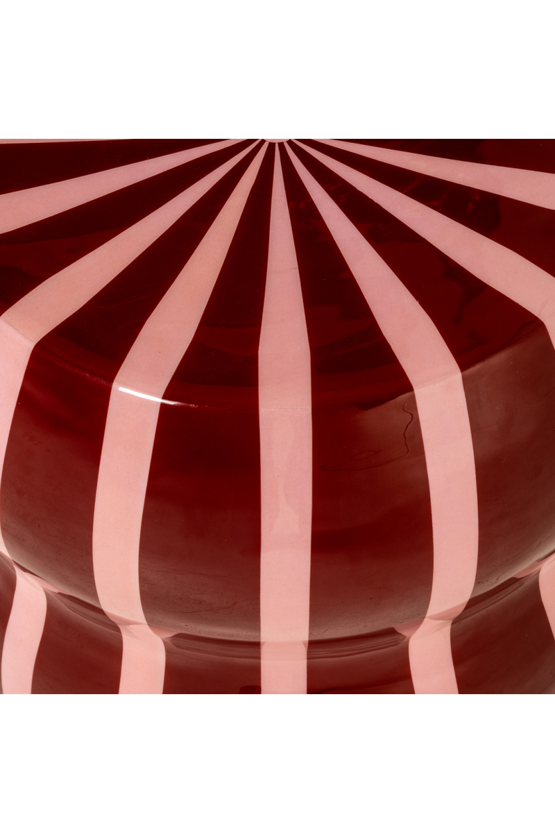 Table d’Appoint en Fer à Rayures | Richmond Interiors Boyd | OROA.fr