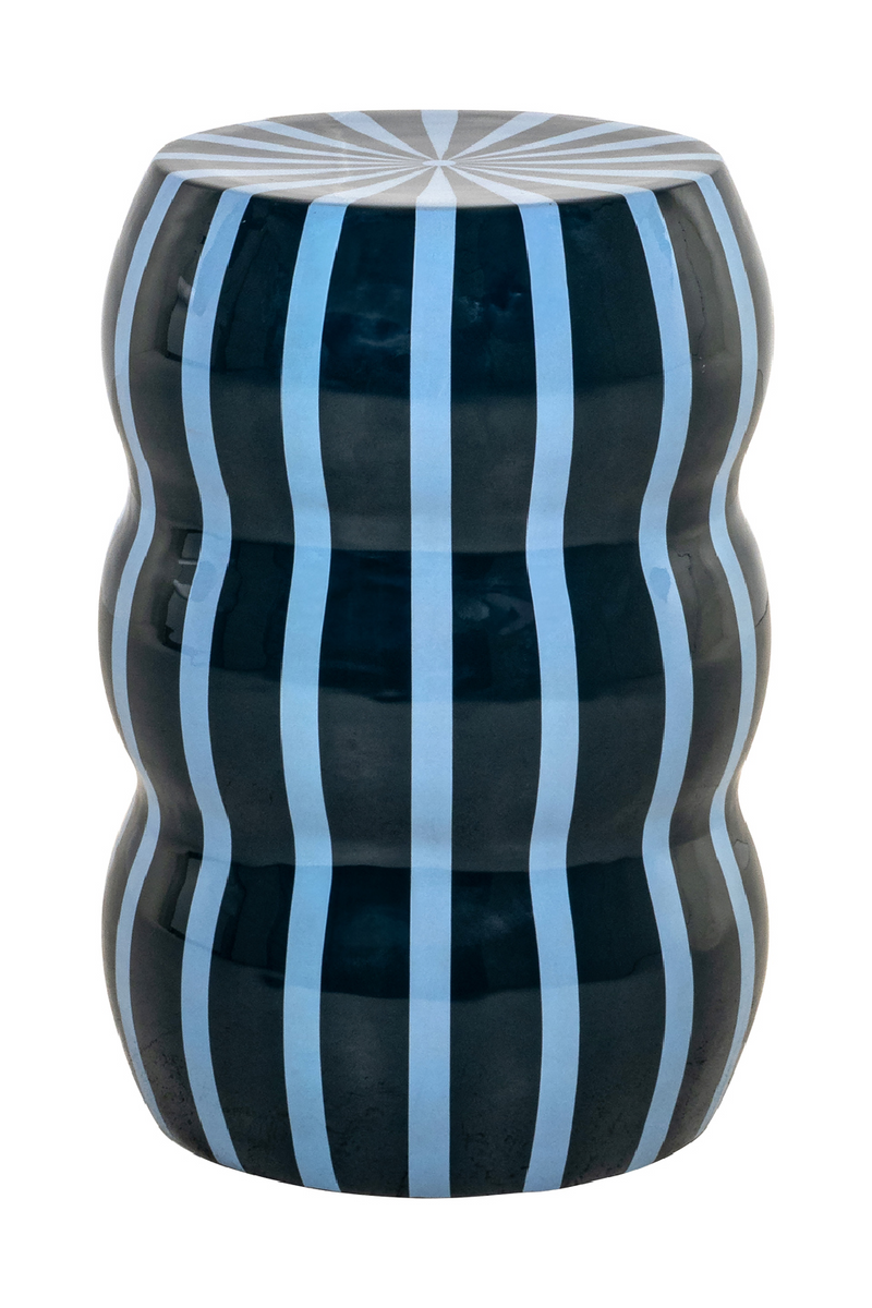 Table d’Appoint en Fer à Rayures | Richmond Interiors Boyd | OROA.fr