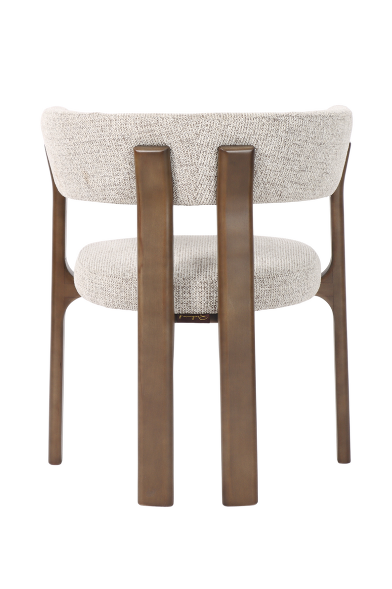 Chaise de Salle à Manger Courbée en Bois | Richmond Interiors Contigo | OROA.fr