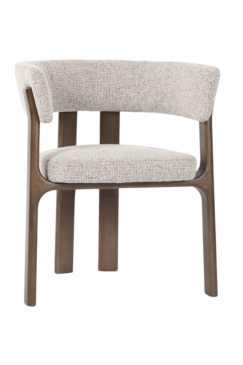 Chaise de Salle à Manger Courbée en Bois | Richmond Interiors Contigo | OROA.fr