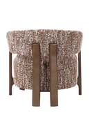 Fauteuil Lounge en Tweed Noisette | Richmond Interiors Dalara | OROA.fr