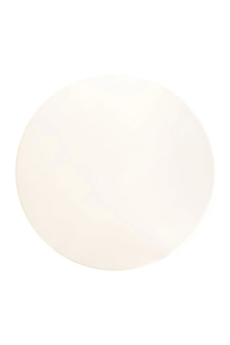 Table de Salle à Manger Ronde Blanche | Richmond Interiors Winslow | OROA.fr