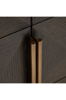 Buffet A 4 Portes Avec Plateau En Travertin | Richmond Interiors Claremont | OROA.fr