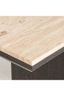 Table de Salle à Manger Rectangulaire en Travertin | Richmond Interiors Claremont | OROA.fr