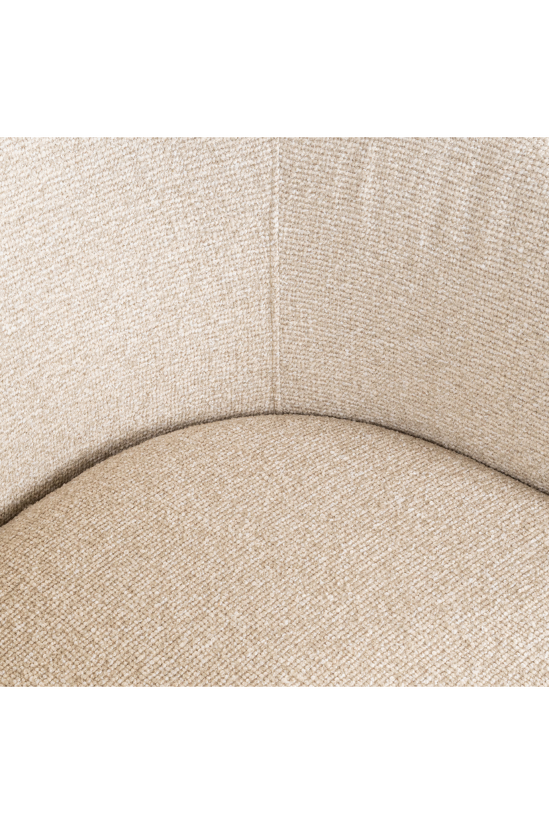 Chaise de Salle à Manger Pivotante à Base Conique | Richmond Interiors Quiriro | OROA.fr