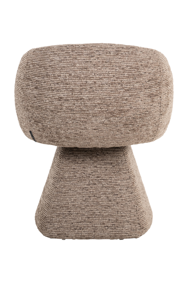 Chaise de Salle à Manger Pivotante à Base Conique | Richmond Interiors Quiriro | OROA.fr