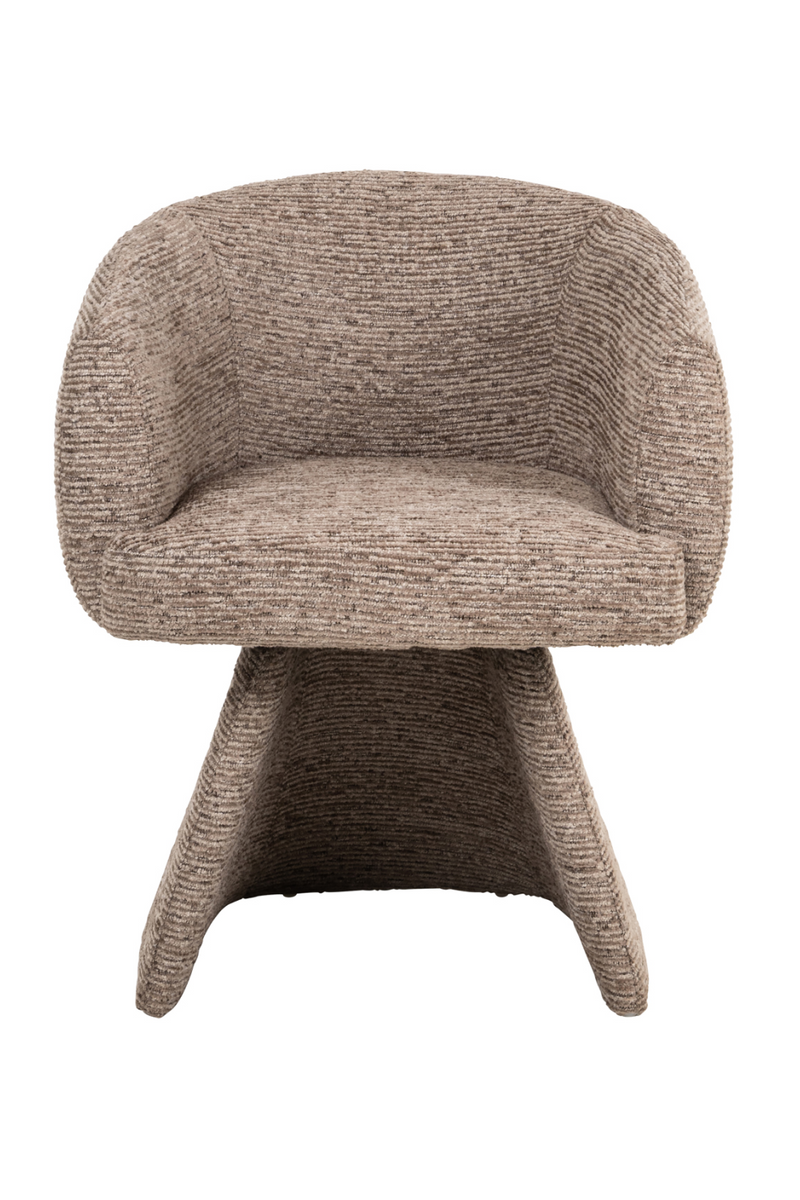 Chaise de Salle à Manger Pivotante à Base Conique | Richmond Interiors Quiriro | OROA.fr