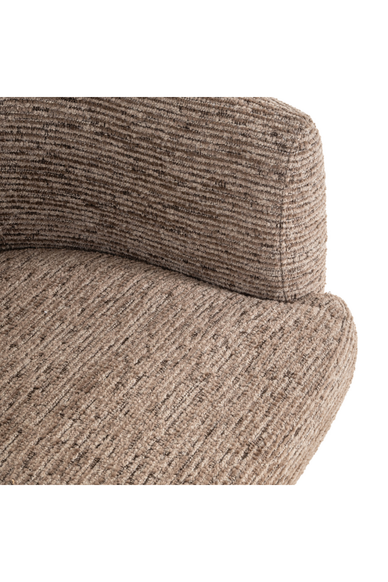 Chaise de Salle à Manger Pivotante à Base Conique | Richmond Interiors Quiriro | OROA.fr