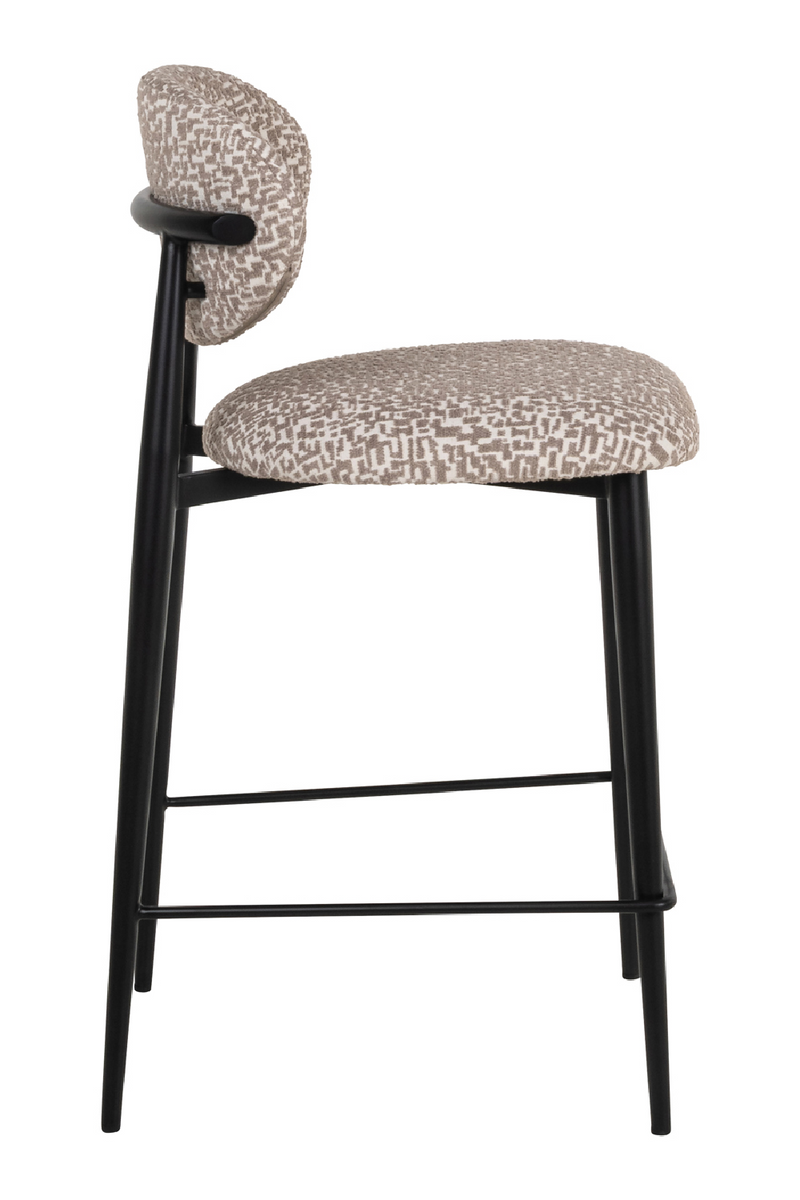 Tabouret de Comptoir Rembourré | Richmond Interiors Dantes | OROA.fr