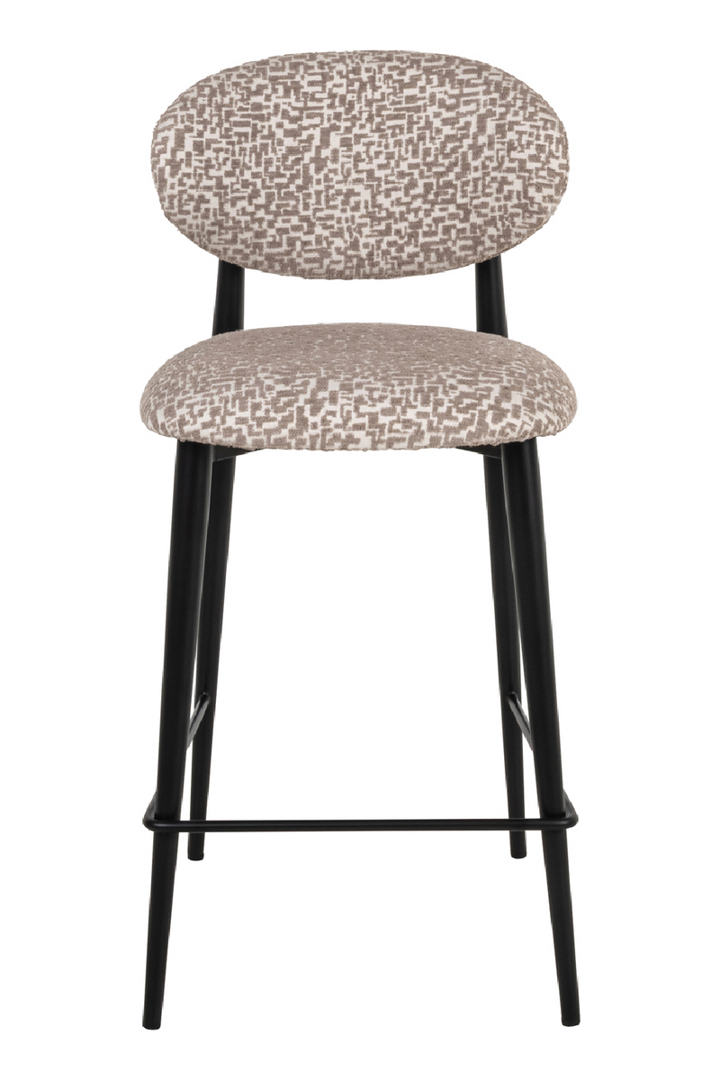 Tabouret de Comptoir Rembourré | Richmond Interiors Dantes | OROA.fr