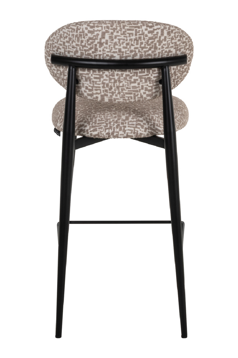 Tabouret de Comptoir Rembourré | Richmond Interiors Dantes | OROA.fr