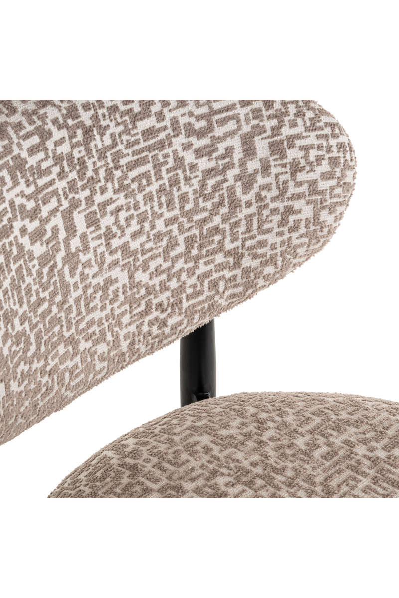 Tabouret de Comptoir Rembourré | Richmond Interiors Dantes | OROA.fr