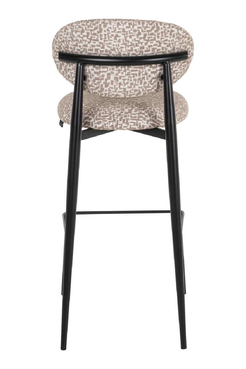 Tabouret de Bar Rembourré | Richmond Interiors Dantes | OROA.fr
