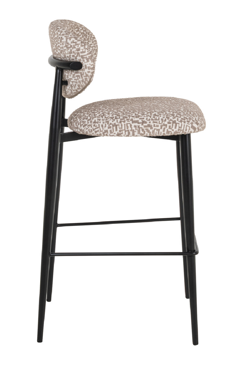 Tabouret de Bar Rembourré | Richmond Interiors Dantes | OROA.fr