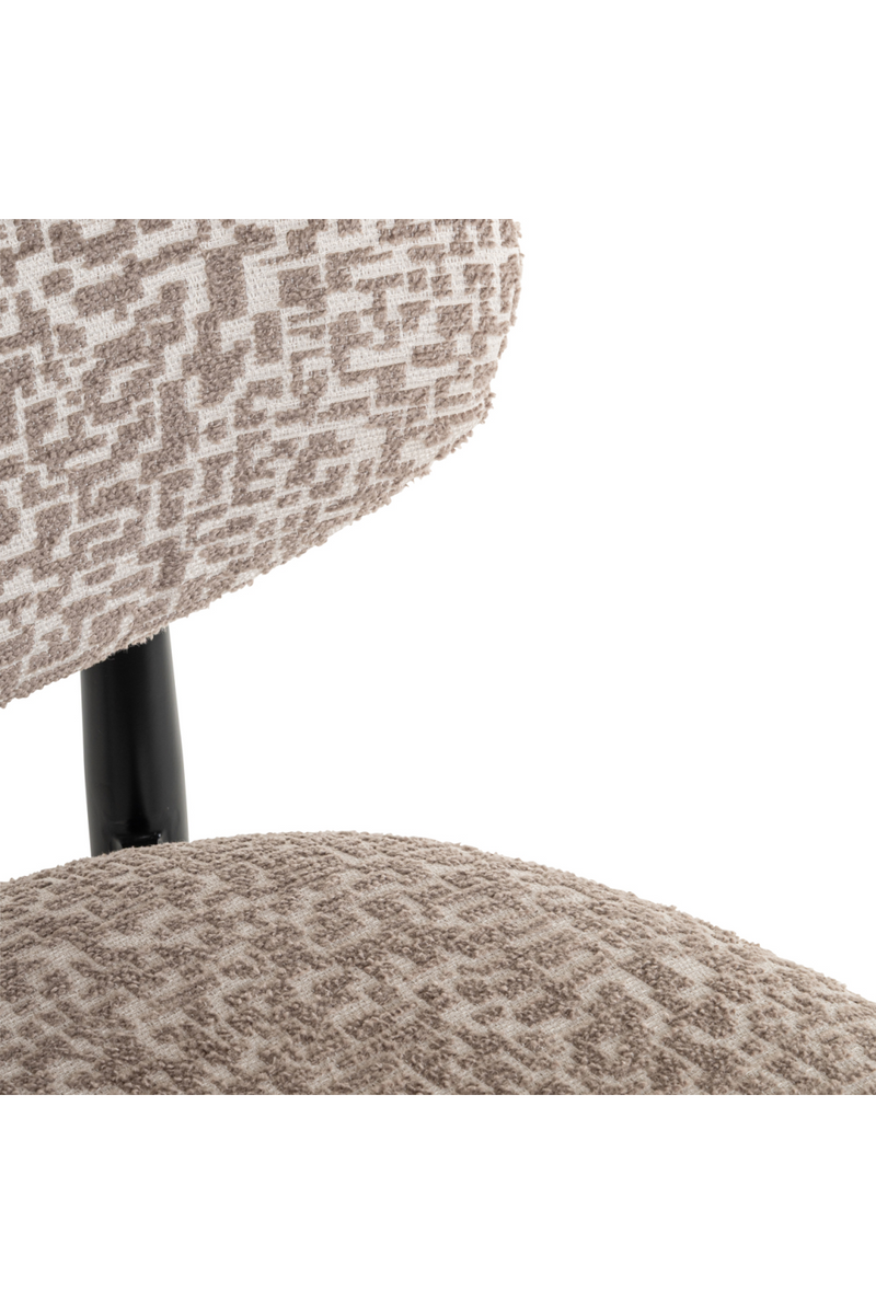 Tabouret de Bar Rembourré | Richmond Interiors Dantes | OROA.fr