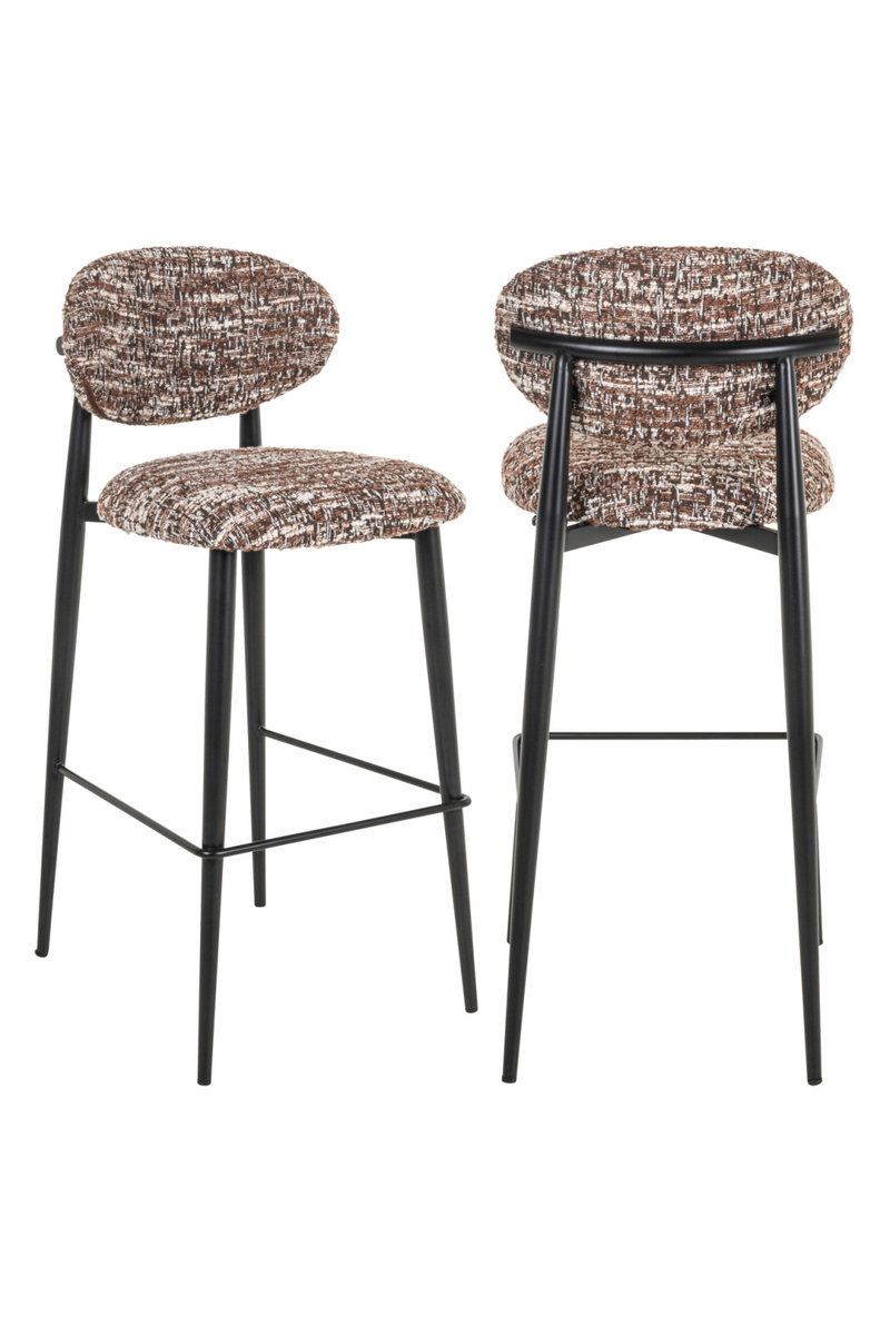 Tabouret de Bar Rembourré | Richmond Interiors Dantes | OROA.fr