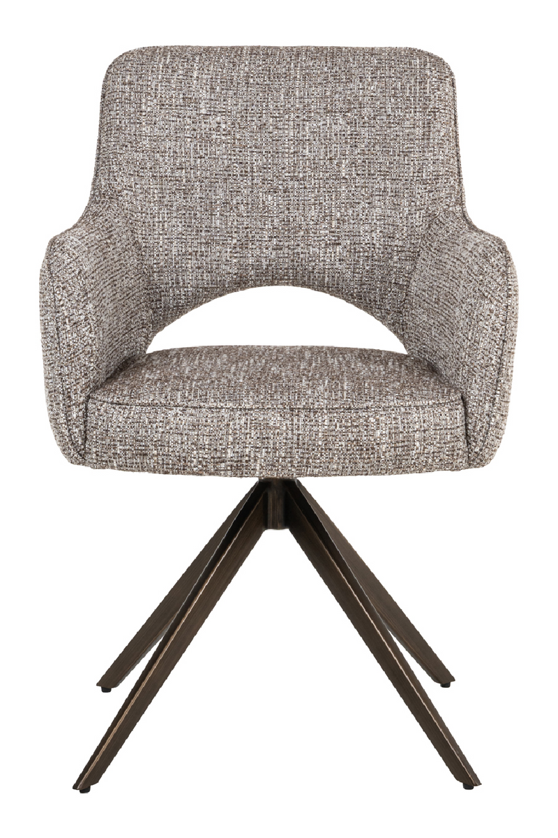 Chaise de Salle à Manger Pivotante Avec Découpe | Richmond Interiors Ginerva | OROA.fr