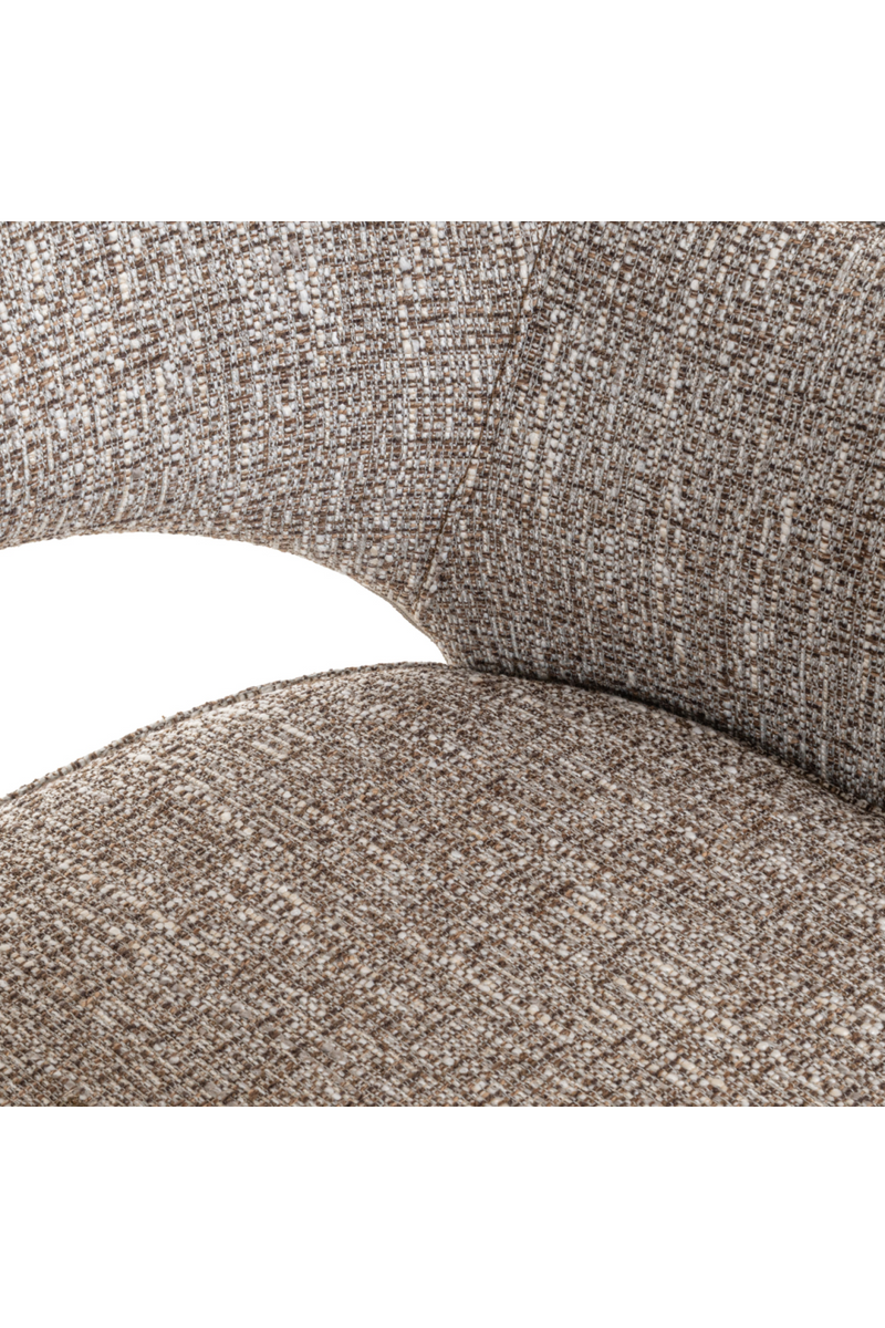 Chaise de Salle à Manger Pivotante Avec Découpe | Richmond Interiors Ginerva | OROA.fr