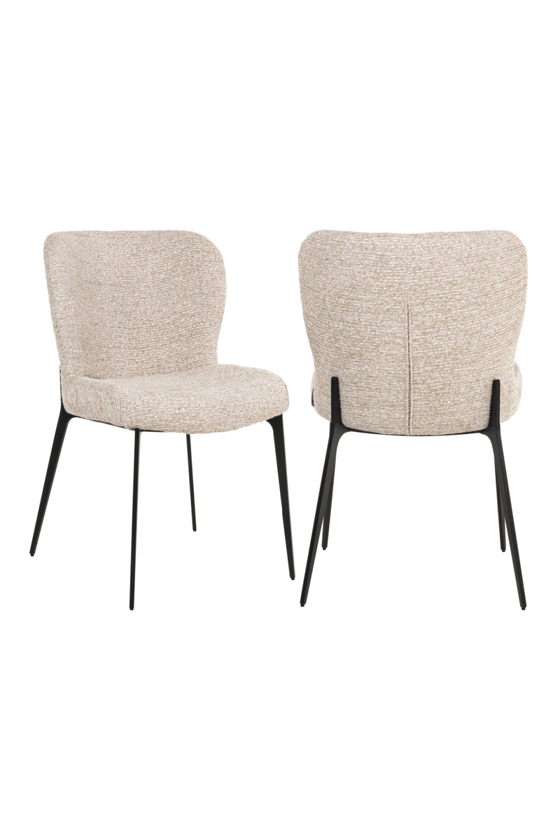 Chaise de Salle à Manger Minimaliste Moderne | Richmond Interiors Sergio | OROA.fr