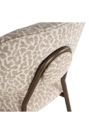 Tabourets de Comptoir à Imprimé Léopard Beige (2) | Richmond Interiors Xenia | OROA.fr