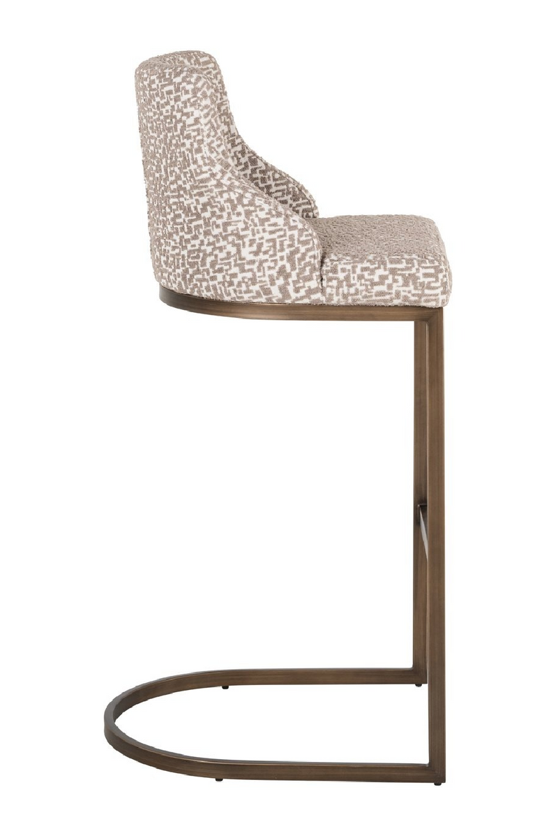 Ensemble de Tabourets de Bar en Porte-à-Faux (2) | Richmond Interiors Bolton | OROA.fr