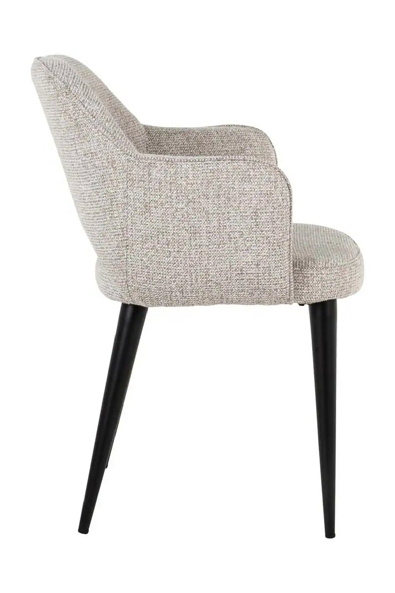 Fauteuil de Salle à Manger à Dossier Découpé | Richmond Interiors Giovanni | OROA.fr