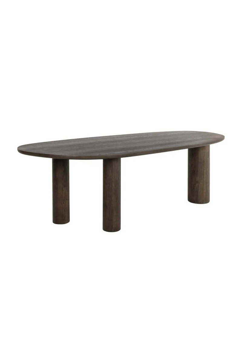 Table de Salle à Manger en Bois de Forme Organique | Richmond Interiors Ellington | OROA.fr