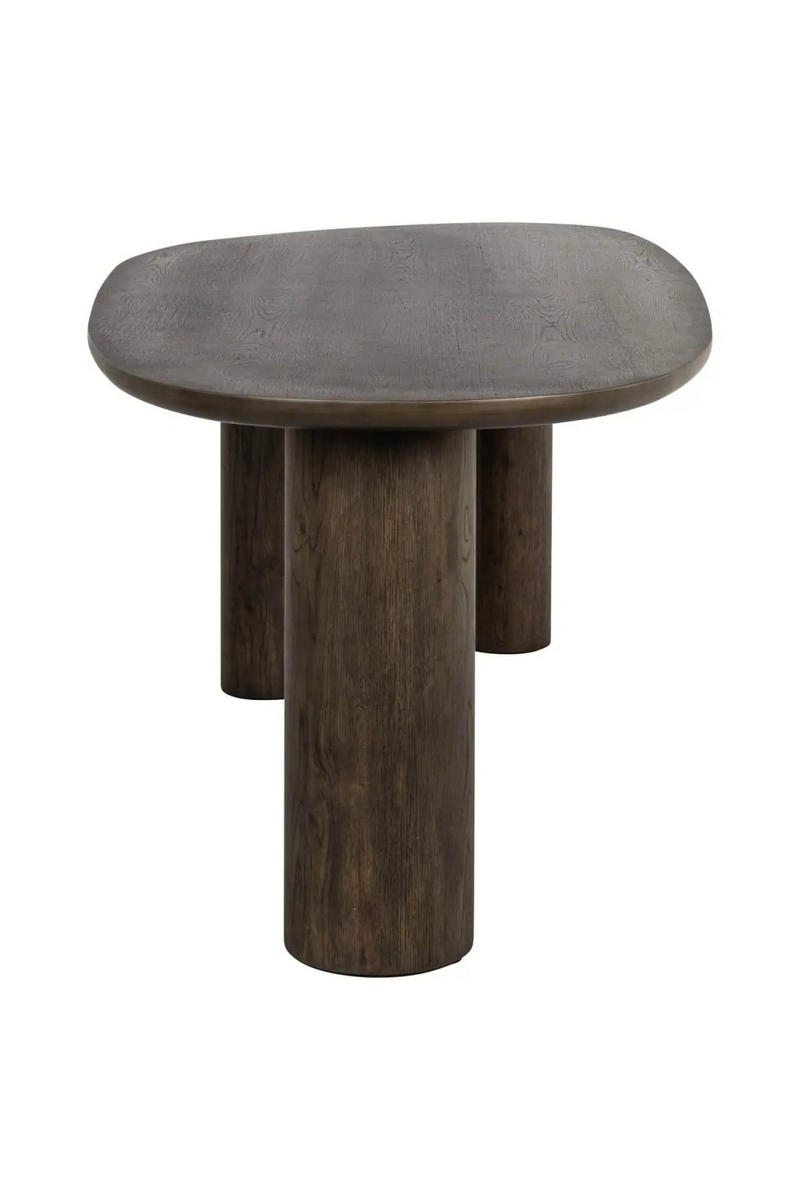Table de Salle à Manger en Bois de Forme Organique | Richmond Interiors Ellington | OROA.fr