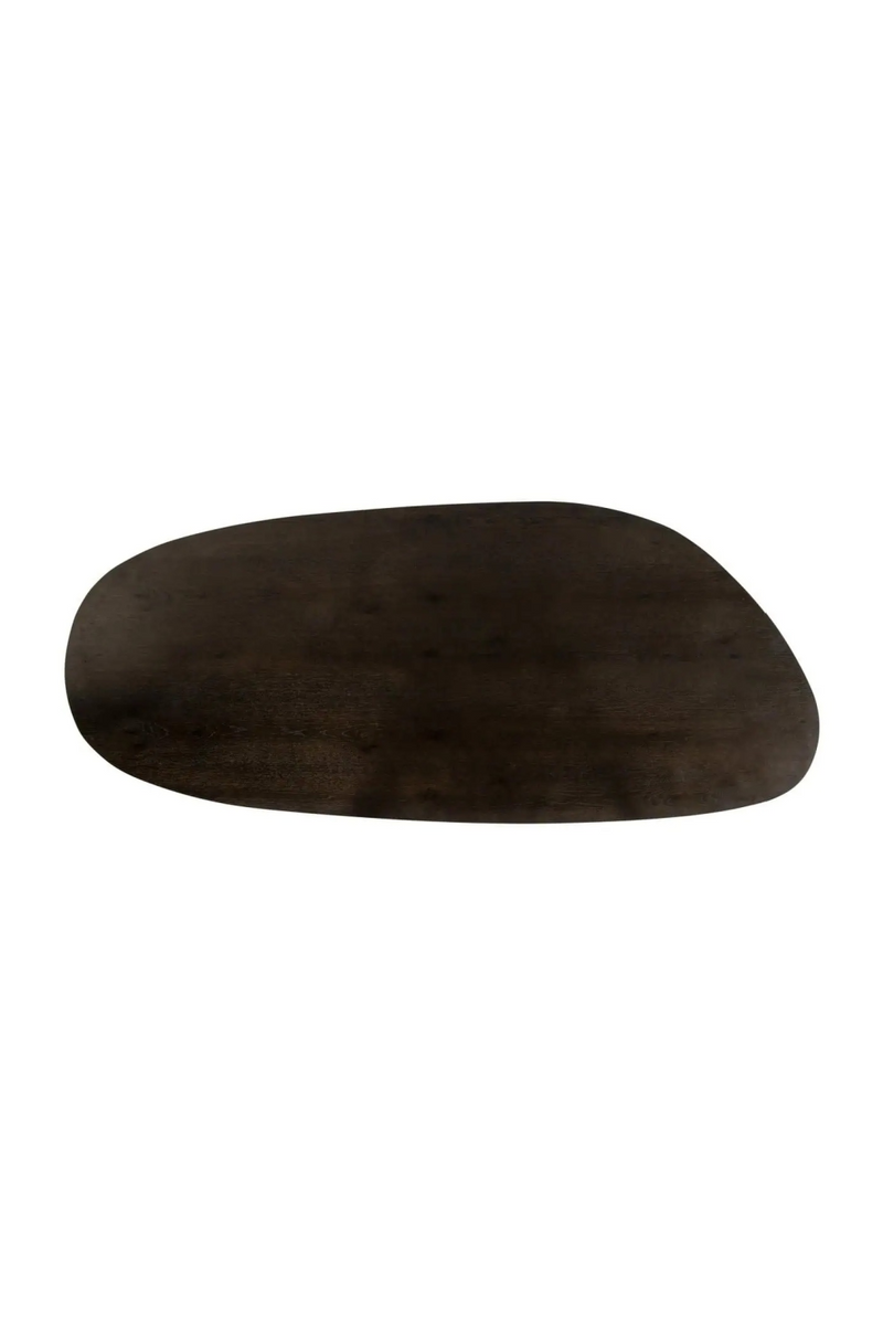 Table de Salle à Manger en Bois de Forme Organique | Richmond Interiors Ellington | OROA.fr