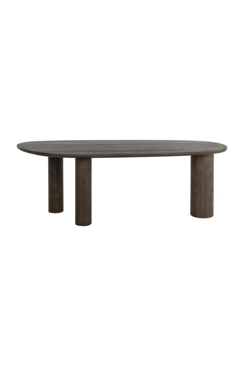 Table de Salle à Manger en Bois de Forme Organique | Richmond Interiors Ellington | OROA.fr