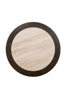 Table Basse en Céramique Encadrée de Chêne | Richmond Interiors Nando | OROA.fr