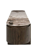 Meuble TV En Chêne Brun | Richmond Interiors Langford | OROA.fr