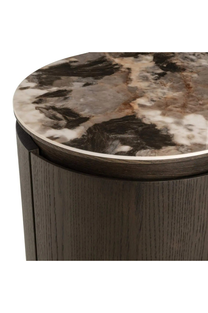 Buffet A 5 Portes En Chêne Brun | Richmond Interiors Langford | OROA.fr