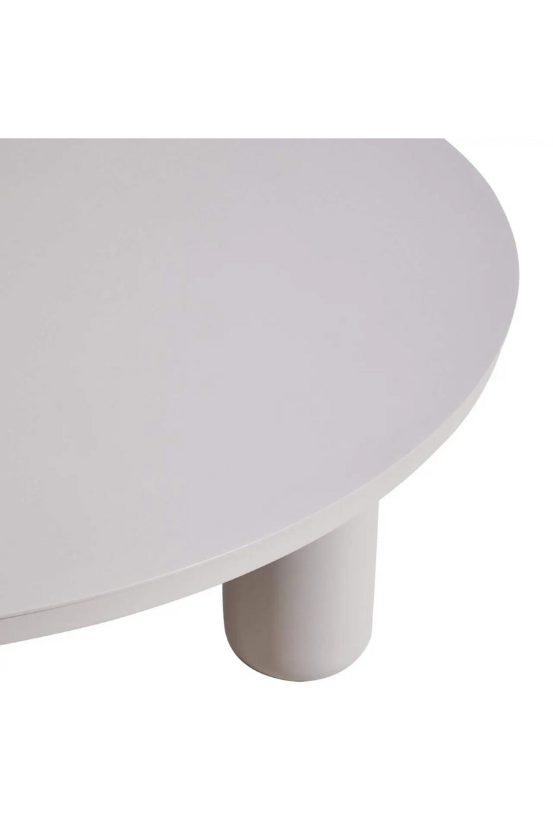 Table Basse D’extérieur Ronde Beige | Richmond Interiors Quinn | OROA.fr
