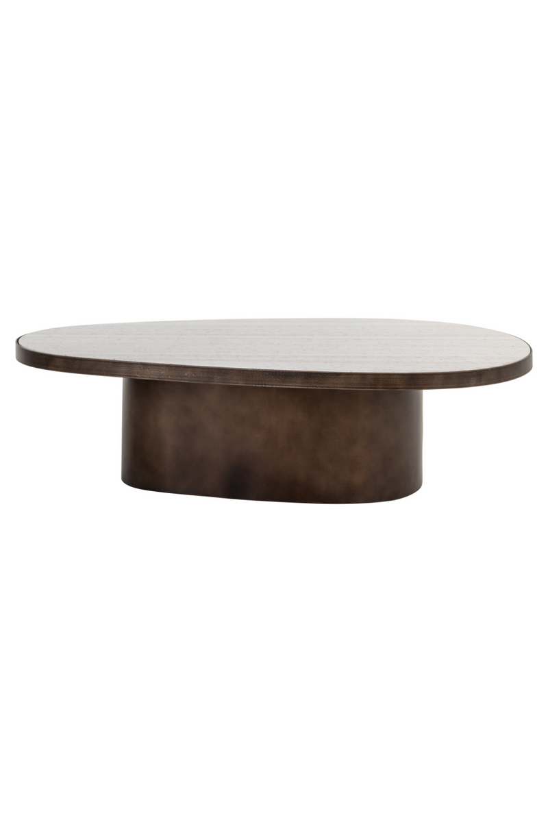 Table Basse En Marbre Marron | Richmond Interiors Biloxi | OROA.fr