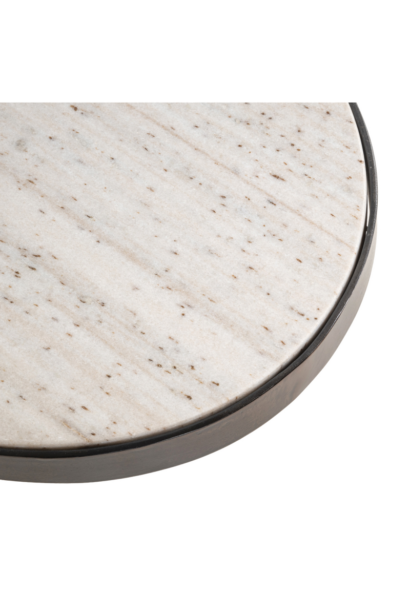 Table Basse En Marbre Marron | Richmond Interiors Biloxi | OROA.fr