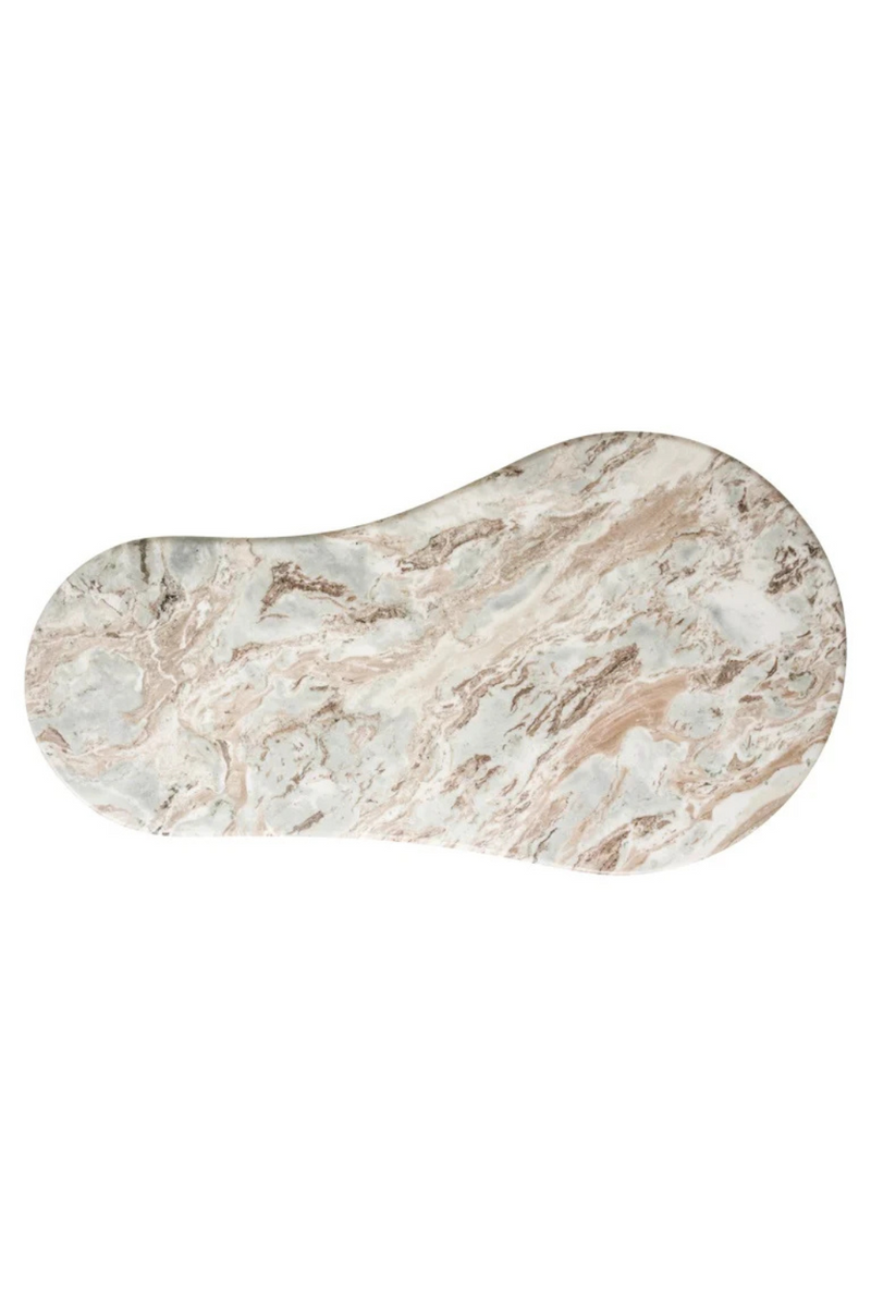 Table basse en marbre beige I Richmond Coronel