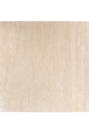 Table basse en travertin beige italien I Richmond Biltmore