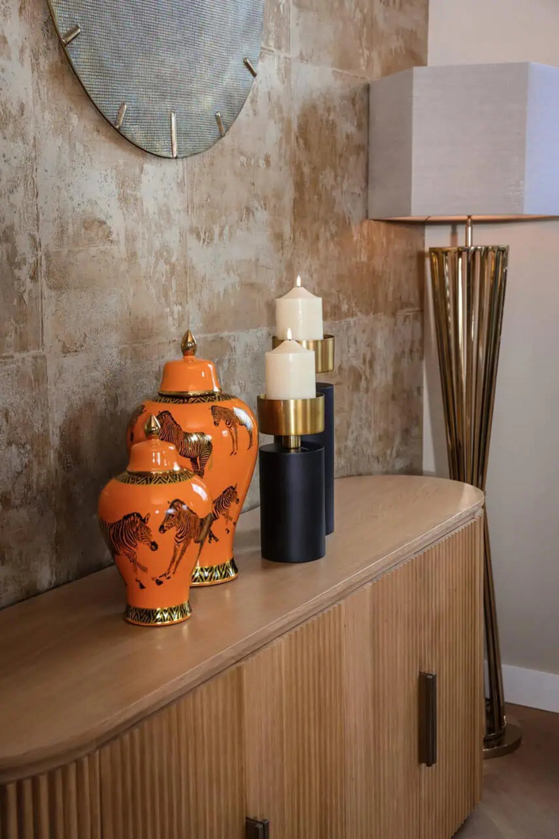 Sideboard in oak and white marble | Richmond Barkley